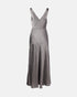 Grey Silk Slip
